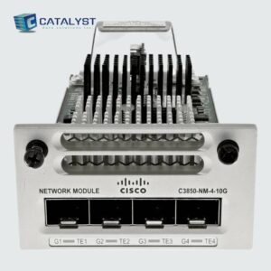 Cisco C3850-NM-4-10G | 4-Port 10G Ethernet Network Module | Hot-Swappable, Catalyst 3850 Series