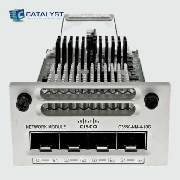 Cisco C3850-NM-4-10G | 4-Port 10G Ethernet Network Module | Hot-Swappable, Catalyst 3850 Series