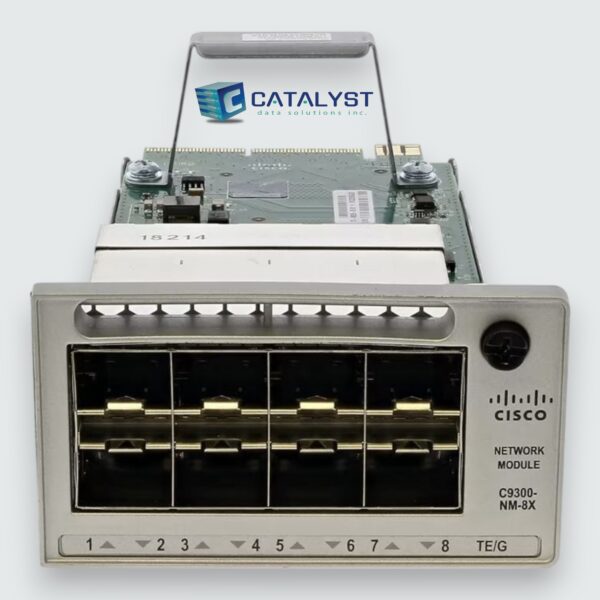 Cisco Catalyst 9300 8 x 10GE Network Module - For Data Networking - 8 x 10GBase-X Network - Twisted Pair10 Gigabit Ethernet - 10GBase-X