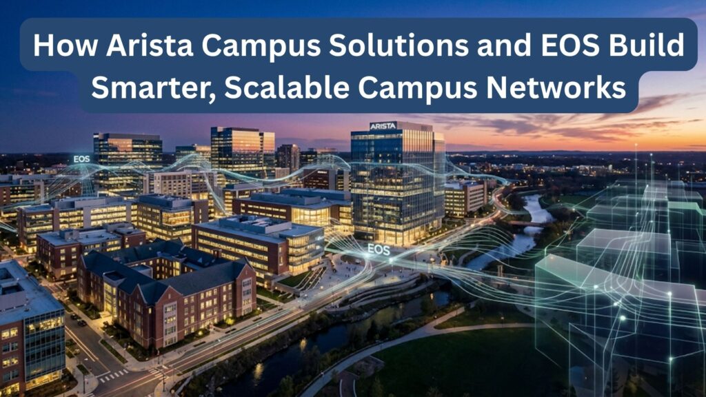 How Arista Campus Solutions and EOS Build Smarter, Scalable Campus Networks