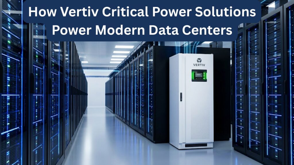 How Vertiv Critical Power Solutions Power Modern Data Centers