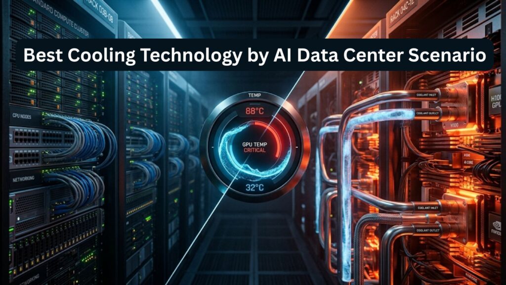 Best Cooling Technologies for AI Data Centers