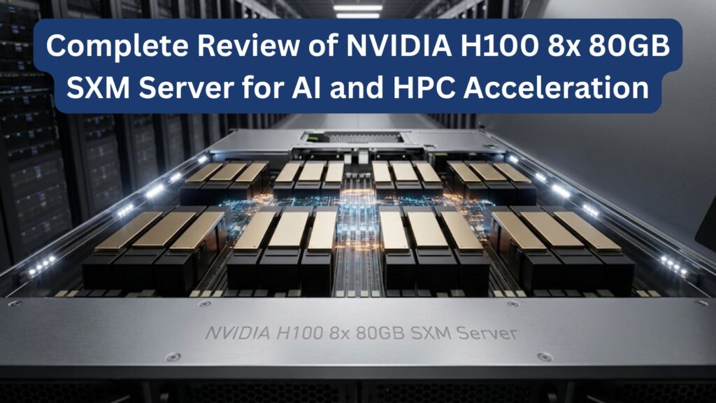 NVIDIA H100 8x 80GB SXM Server Review for AI and HPC