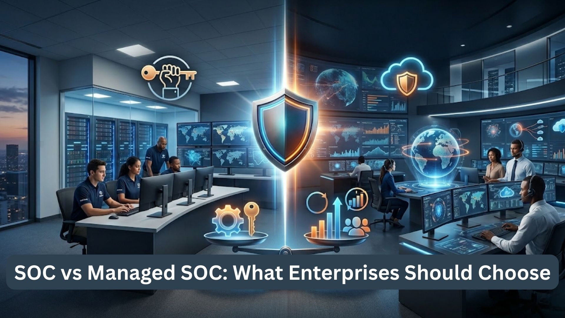 SOC vs Managed SOC: What Enterprises Should Choose