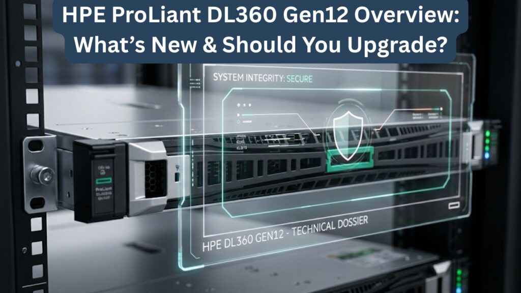 HPE ProLiant DL360 Gen12 Overview: What’s New & Should You Upgrade?