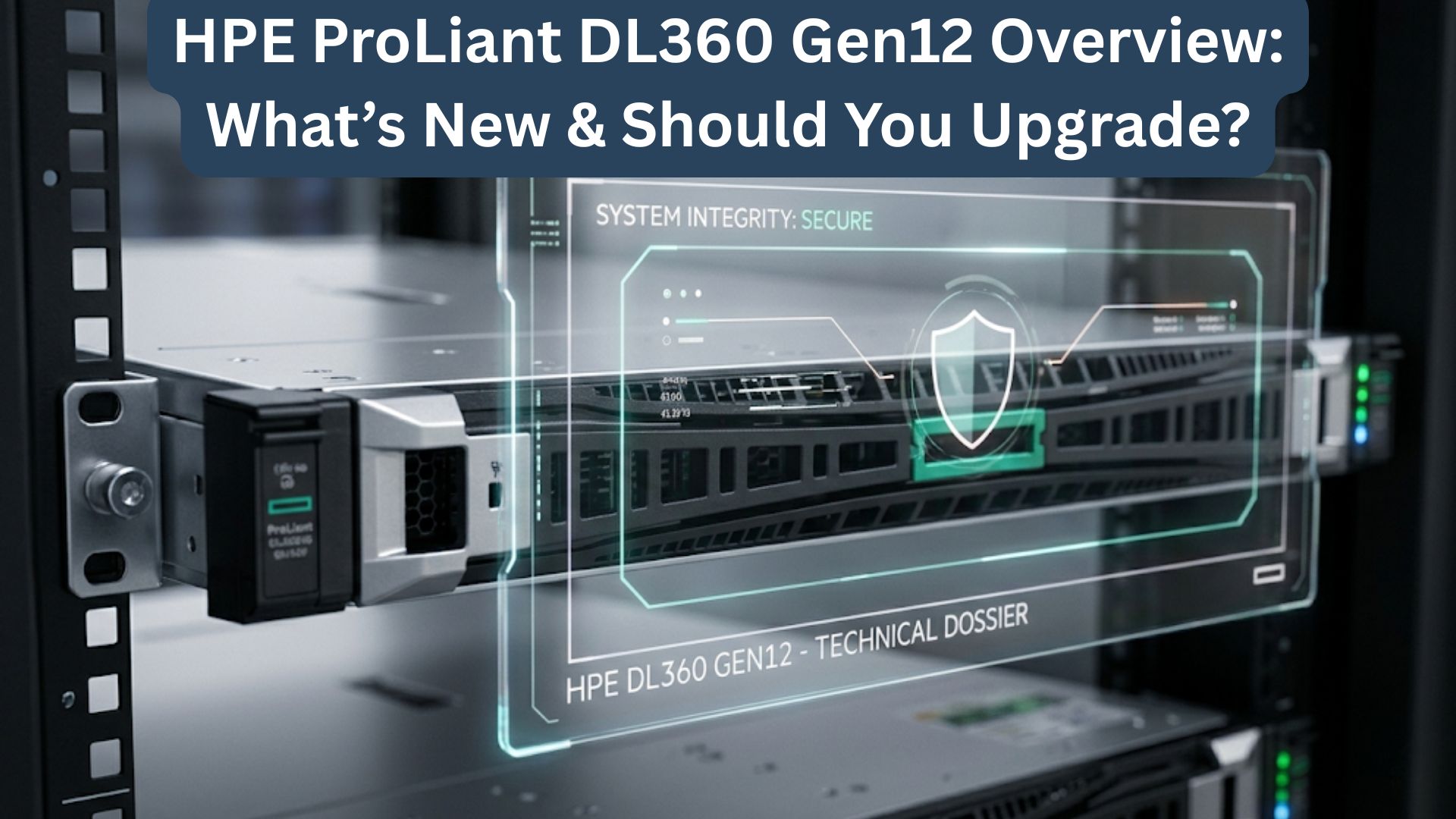 HPE ProLiant DL360 Gen12 Overview: What’s New & Should You Upgrade?