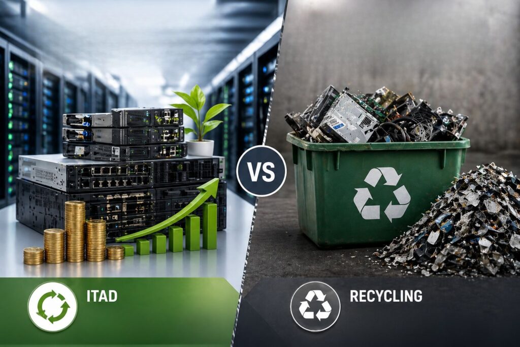 ITAD vs Recycling: Which Is More Profitable for Businesses?