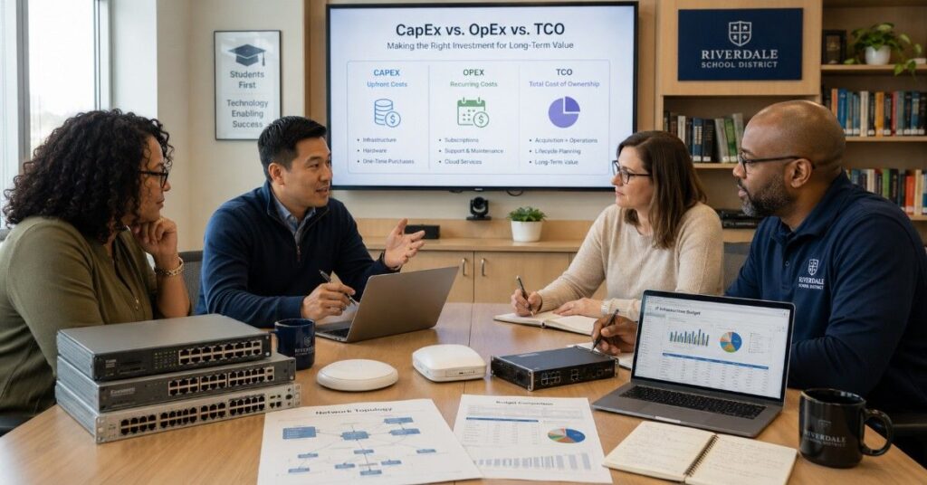 CapEx vs. OpEx vs. TCO: What K-12 and SLED IT Leaders Need to Know